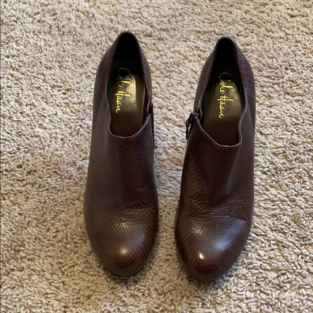 The cutest Cole Haan booties!! Size 9.5